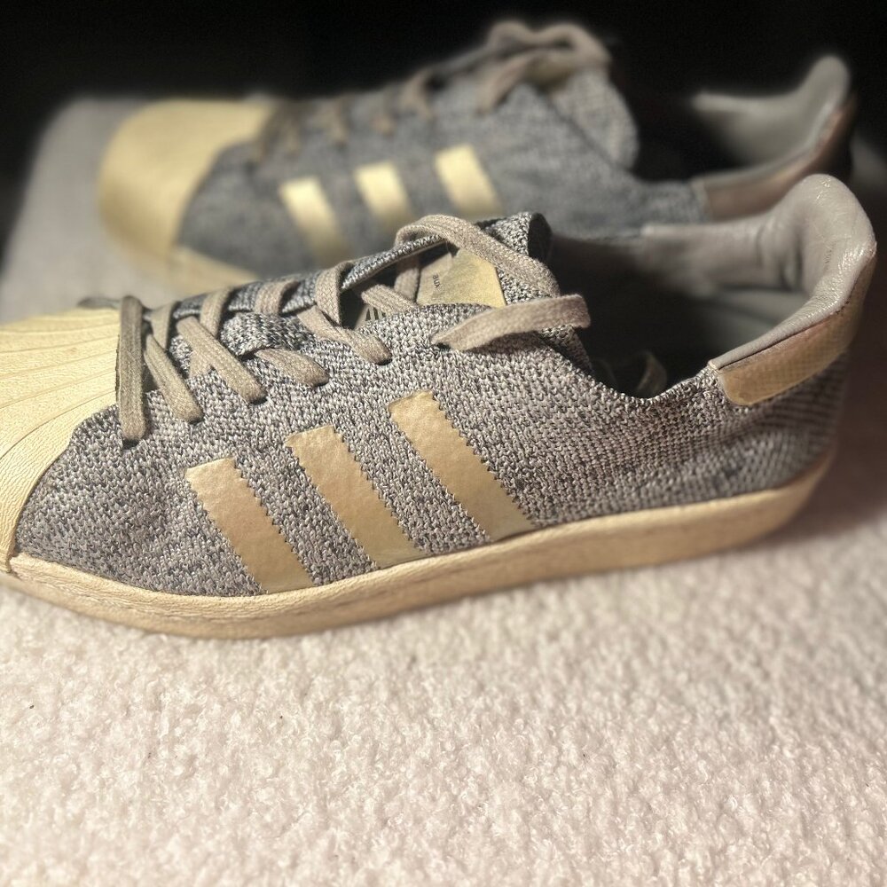 Adidas Superstar PK NM Boost Mens Athletic Shoes Sneakers Size 6 Gray BB8973